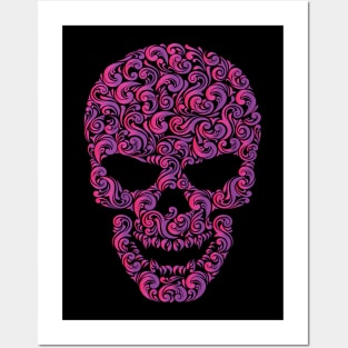 Skull Ornament Posters and Art